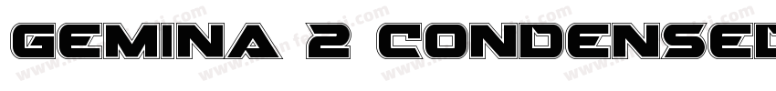 Gemina 2 Condensed C字体转换
